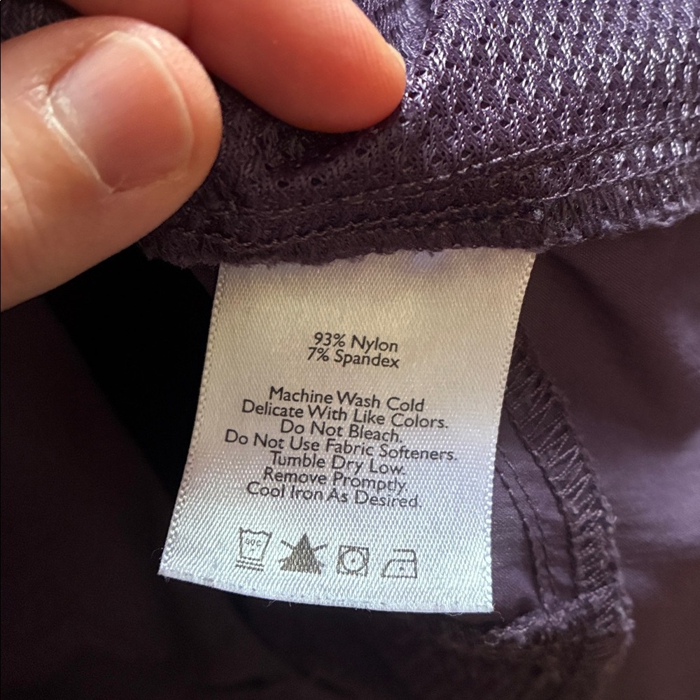 Purple Eddie Bauer Crops/Capris - Picture 4 of 6